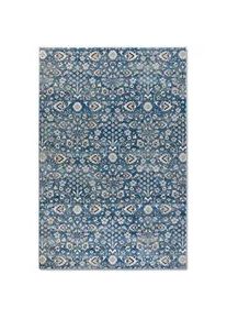 Villeroy & Boch Villeroy & Boch Flachwebeteppich , Blau, Creme , Textil , orientalisch , rechteckig , 200x280 cm , Oeko-Tex® Standard 100 , in verschiedenen Größen erhältlich, pflegeleicht, strapazierfähig , Teppiche und Böden, Teppiche, Webteppiche