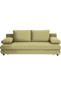 home24 Schlafsofa , Grün , Textil , Füllung: Schaumstoff,Schaumstoff , 197x77x81 cm , Stoffauswahl , Wohnzimmer, Sofas & Couches, Schlafsofas, Klappsofas