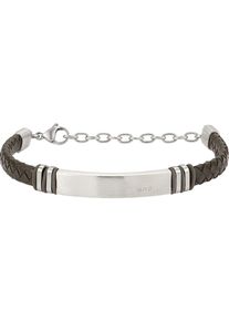 Breil Heren Armband olijfgroen / zilver One Size