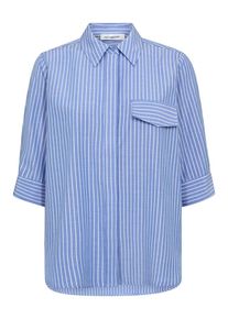 Co'Couture co'couture Bluse 'Tea' Damen blau / offwhite Größe L