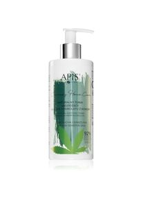 Apis Natural Cosmetics Cannabis Home Care lozione tonica lenitiva per pelli secche e sensibili 300 ml