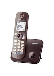 Panasonic KX-TG6811GA teléfono Teléfono DECT Identificador de llamadas Marrón