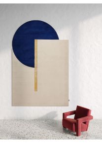 Tapis poil ras Ora Multicouleur 200x300 cm - Tapis poil court design moderne pour salon