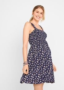 Zwangerschapsjurk van jersey met viscose - blauw - maat 32/34 (XS) - bonprix