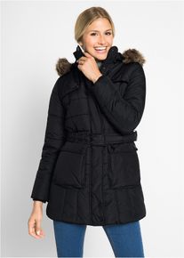 Winterjas - zwart - maat 40 - bonprix