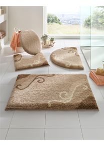 Grund unisex Badmat in beige ,maat 8 - Dekselovertrek, Witt, 100% Polyacryl