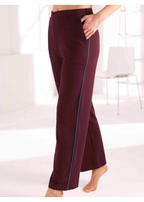 Plantier Dames Broek in bordeaux ,maat 24/25, Witt, 64% Viscose, 30% Polyester, 6% Elastan