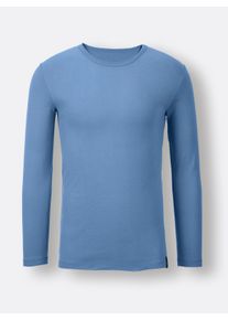 Herren Shirt in mittelblau ,Größe 10, Witt, 100% Baumwolle