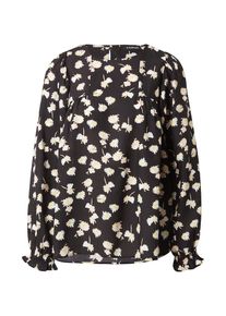Taifun Dames Blouse geel / zwart / wit XS