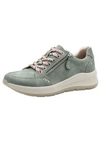 Jana Dames Sneakers laag pastelgroen 39