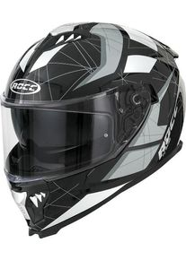 Rocc 390 Dekor, casco integrale , colore: Nero/Grigio , dimensione: M