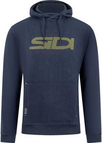 Sidi Capta, felpa con cappuccio unisex , colore: Blu Scuro/Giallo Fluo , dimensione: XL