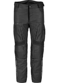 Spidi C.M., pantalon textile H2Out , couleur: Noir , taille: Court L