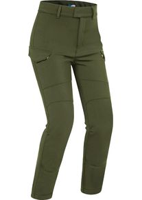 PMJ Sidney Leggings, pantalon textile femme , couleur: Vert Foncé , taille: 34