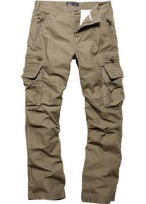Vintage Industries Rico, pantalon cargo , couleur: Olive , taille: XL
