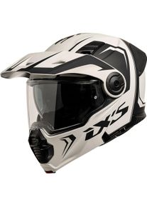 iXS Venture 1.0 MIPS, casco flip up , colore: Opaco Grigio Chiaro/Nero , dimensione: M