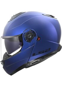 LS2 FF908 Strobe II Solid, casque rabattable , couleur: Bleu Mat , taille: M
