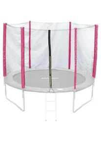 Jawinio Sicherheitsnetz Trampolin 305 cm Pink , Kunststoff , 305x305 cm , Outdoor Spielzeug