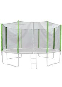 Jawinio Sicherheitsnetz Trampolin 427 cm Grün , Kunststoff , 427x427 cm , Outdoor Spielzeug