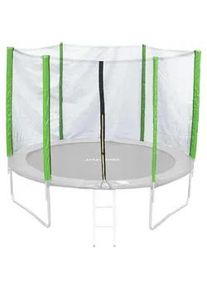 Jawinio Sicherheitsnetz Trampolin 244 cm Grün , Kunststoff , 244x244 cm , Outdoor Spielzeug