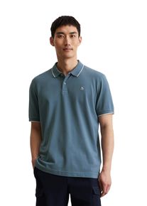 Marc O'Polo Marc O'Polo Poloshirt, aus Piqué, regular fit, kontrastfarbene Details