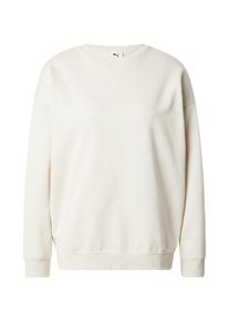 Puma Kvinnor Sport sweatshirt 'ESS' vit Storlek L