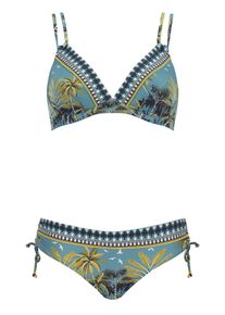 Olympia Damer Bikini navy / duebl&aring; / oliven / hvid St&oslash;rrelse L