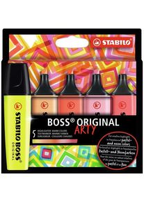 Stabilo ARTY BOSS set of 5 warm colors