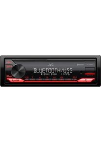 JVC KD-X282BT car radio - RED - Rot