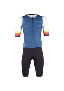 Nalini Tri S/S Suit Cycling skinsuit Men (XL, blue)