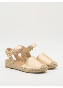 Bellucci Espadrilles goudkleurig - 63% | Maat: 40 |
