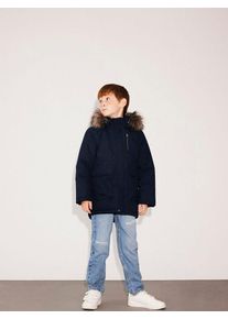 name it Parka "Master" donkerblauw - 41% | Maat: 140 |