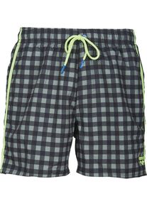 arena Zwemshort "Small Checks" zwart/grijs - 39% | Maat: XL |