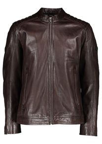 Bugatti Leren jas donkerbruin - 70% | Maat: 52 |