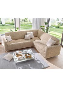 unisex Hoezenserie in beige ,maat 1 - Stoelhoes, WITT, 100% Polyester
