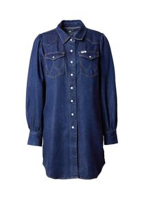 Wrangler Sukienka koszulowa 'BALLOONSLEEVE SHIRT DRESS' dla kobiet niebieski denim Rozmiar 38