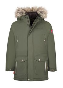 Trollkids Parka "Nordkapp" kaki - 51% | Maat: 104 |