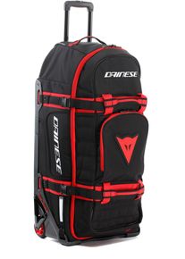 Dainese D-Rig 2, bolsa de ruedas , color: Negro/Rojo , tamaño: Talla única