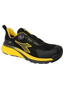 Diadora Utility Vortex DA2 Boa Low S3S, veiligheidsschoenen , kleur: zwart/geel , maat: 38 EU