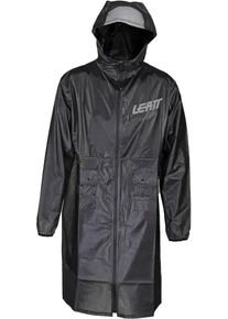 Leatt Mud, manteau , couleur: Noir/Argent , taille: Taille unique