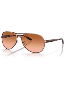 Oakley Feedback Brown Gradient, lunettes de soleil , couleur: Marron/Noir Marron Teinté