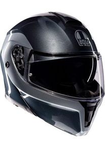 AGV Streetmodular Levico, flip up helmet , color: Dark Grey/Silver , size: XS