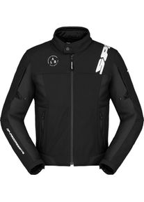 Spidi Corsa Tex, textile jacket , color: Black/White , size: L