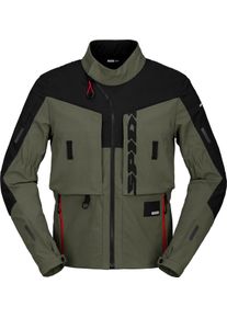 Spidi Frontier, veste en textile , couleur: Noir/Olive , taille: XL