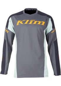 Klim XC Pro, jersey , color: Grey/Dark Grey/Orange , size: L