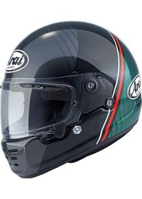 Arai Concept-XE Temu, casque intégral , couleur: Noir/Gris/Vert , taille: M