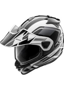 Arai Tour-X5 Discovery, Casco da enduro , colore: Nero/Bianco/Grigio , dimensione: L
