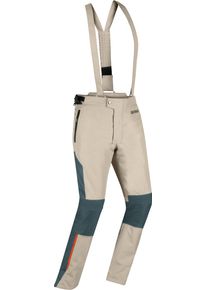 Bering Siberia, textile pants waterproof , color: Beige/Grey/Orange , size: 3XL