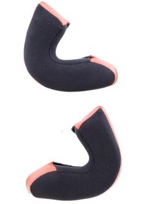 Premier Vintage Evo, cheek pads , color: Black/Red , size: S