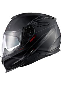 Nexx Y.100 B-Side, capacete integral , cor: Mate Preto/Cinzento , tamanho: M